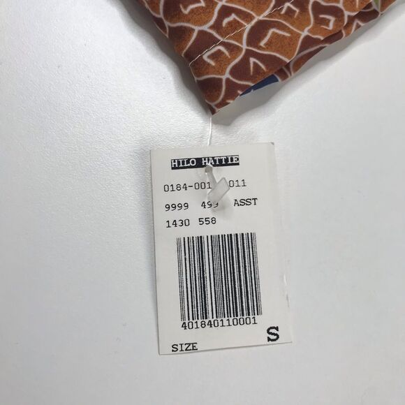 Vintage Seawind Hawaiian Shirt Hilo Hattie Tag Attached Aloha Sz S NWT - Picture 10 of 12